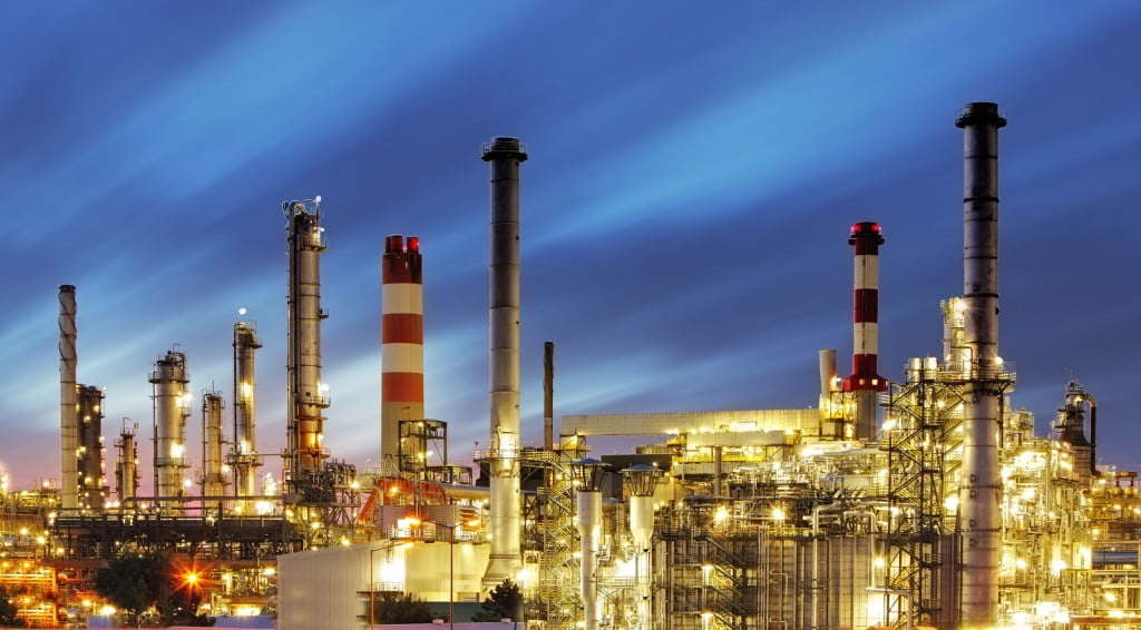 An illustrative photo of an oil refinery. Photo by Bigstock