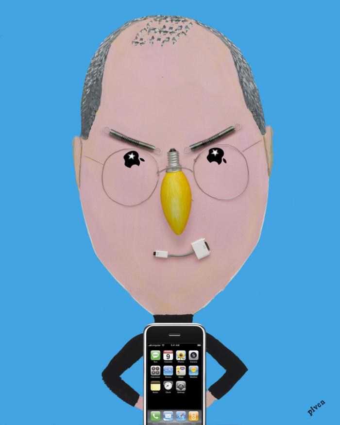 Hanoch Piven Steve Jobs