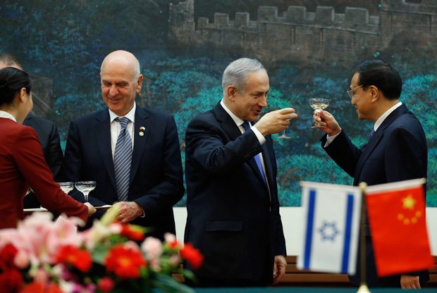 Netanyahu in China via Kathy and Charley Wood on Flickr