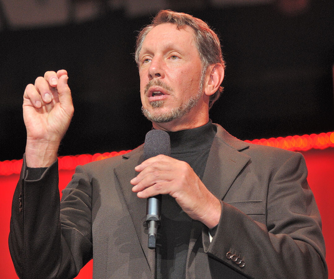 Larry Ellison, co-founder of Oracle 