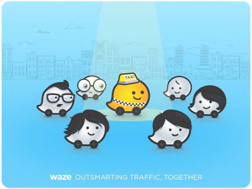 Waze Community. Courtesy