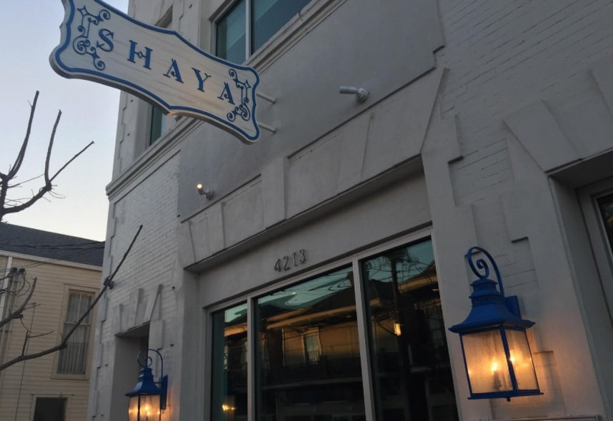 Shaya Restaurant. Courtesy