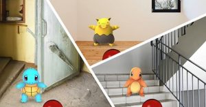 Pokemon monsters in bomb shelters. Courtesy
