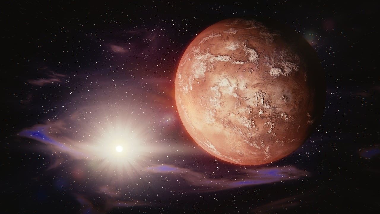 Planet Mars. Courtesy of NASA