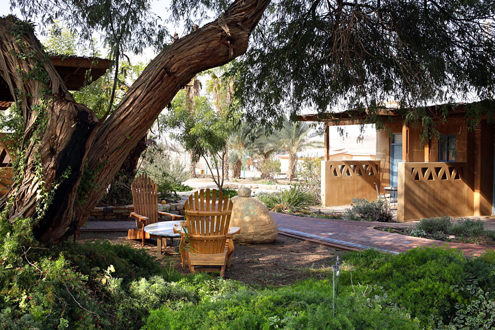 A guesthouse at Kibbutz Neot Semadar. Courtesy Kibbutz Neot Semadar