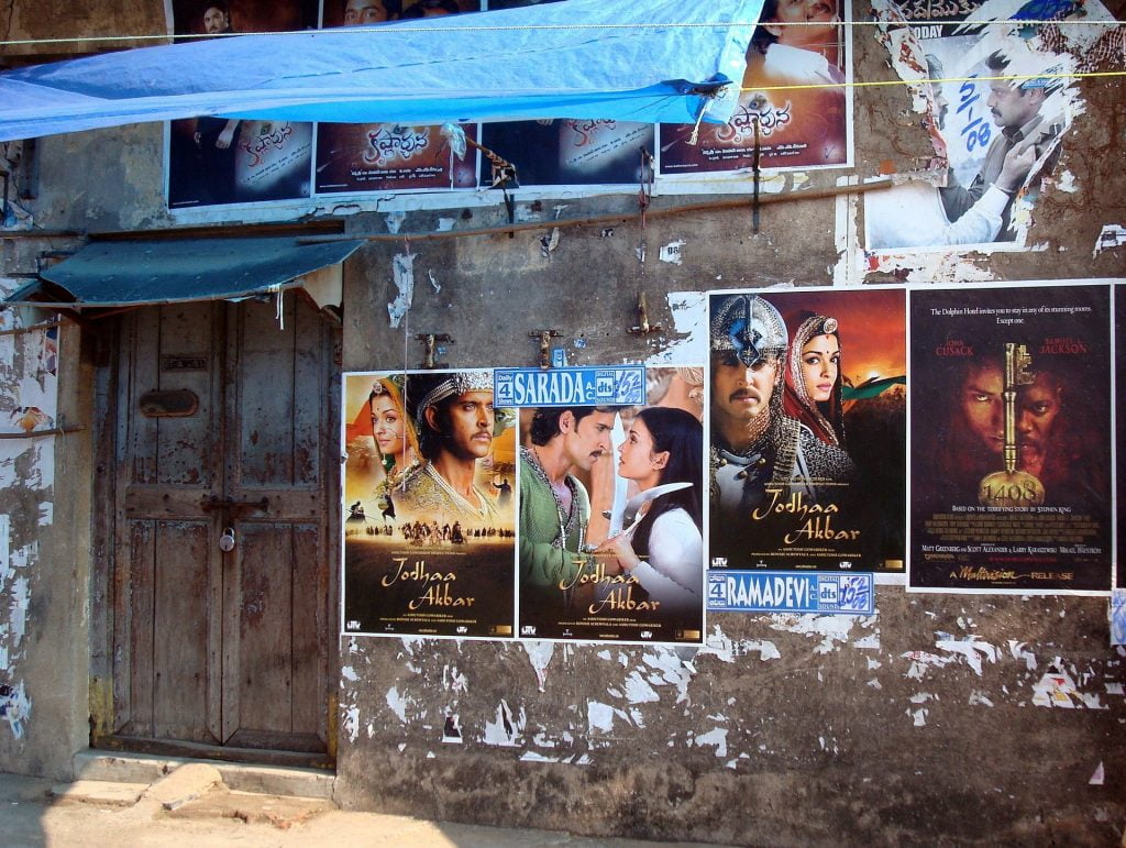 Posters for Indian films. Photo via Pixabay