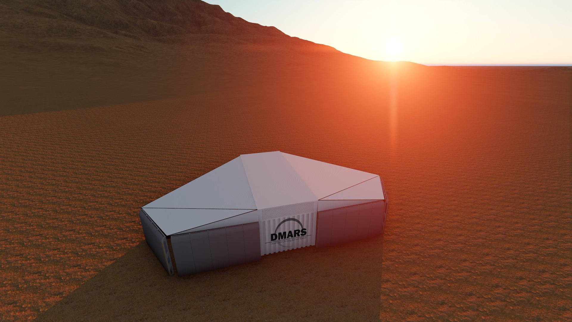 The Desert Mars Analog Ramon Station will be located near Mitzpe Ramon. Courtesy: DMars