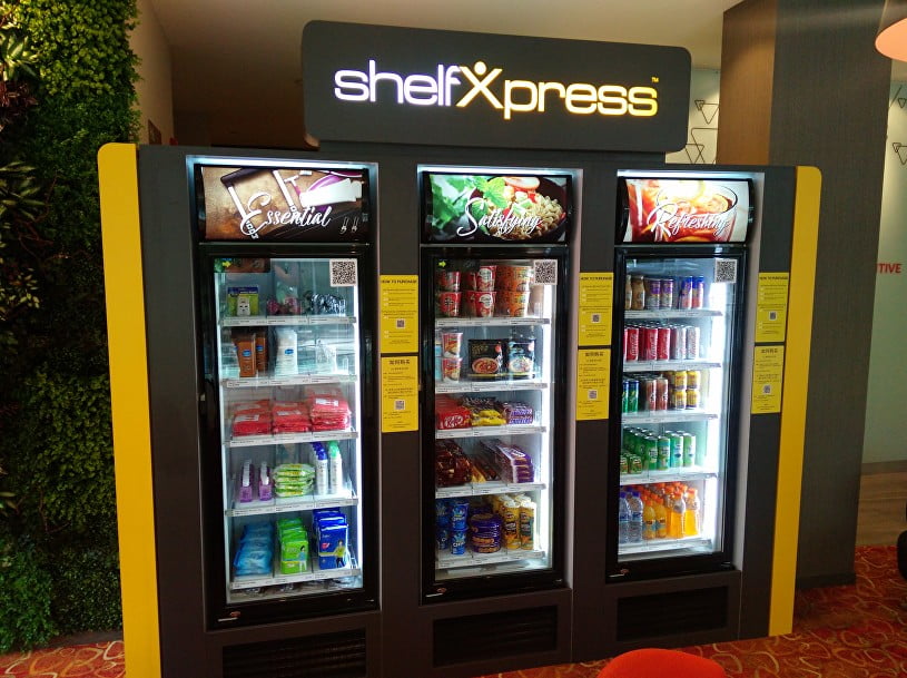 The ShelfXpress at the Metropolitan YMCA in Singapore. Courtesy