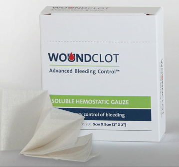 WoundClot bandages