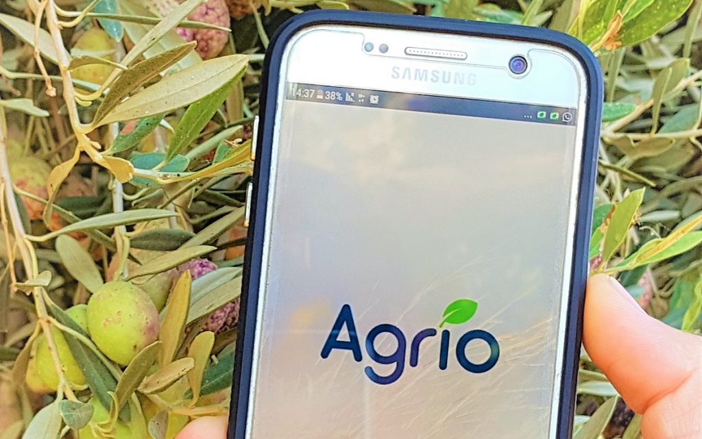 Saillog's Agrio app. Courtesy