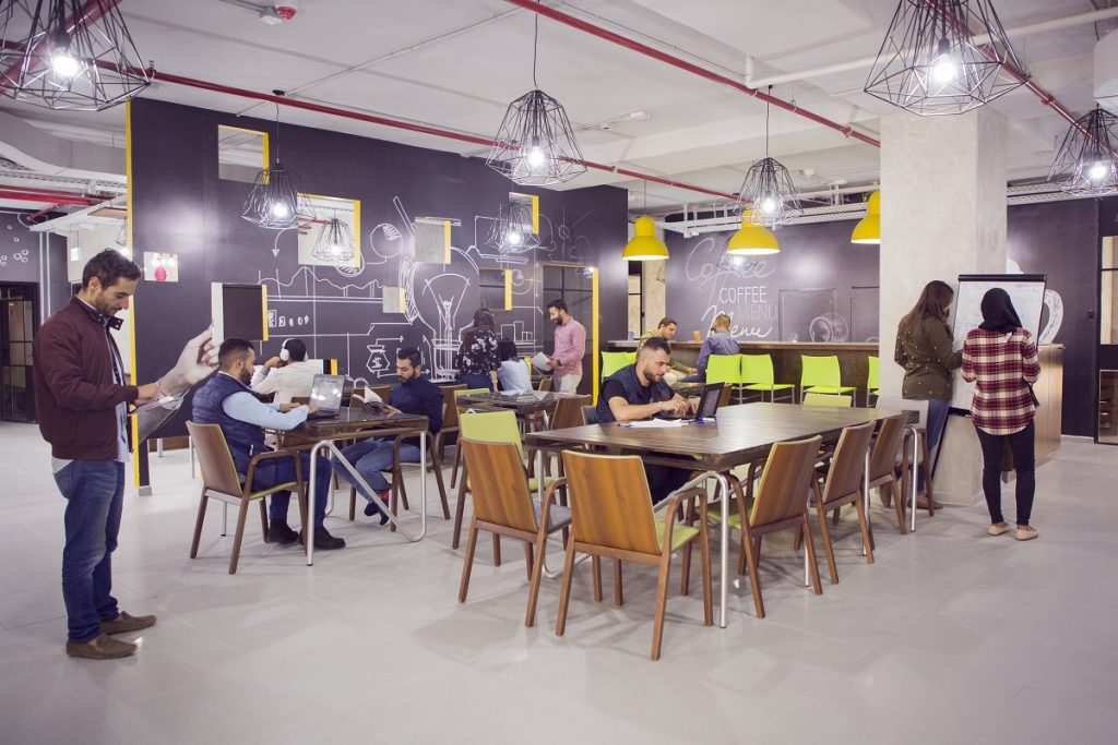 The Connect Tech Hub in Rawabi in the West Bank, June 2018. Courtesy of the Connect Tech Hub
