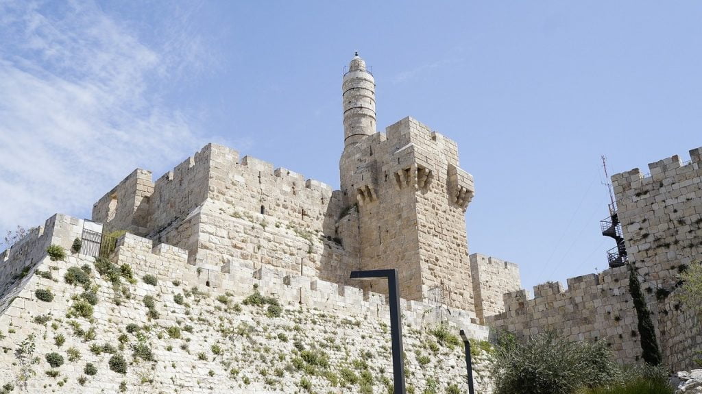 The Tower of David. Photo via Pixabay