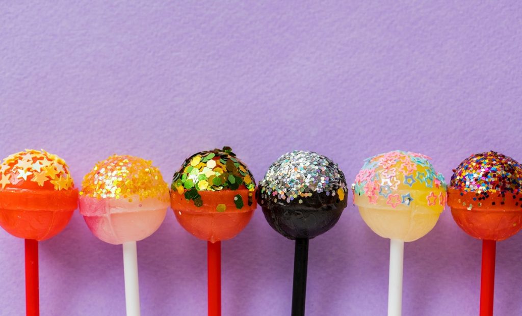 Lollipops. Photo via Pexels