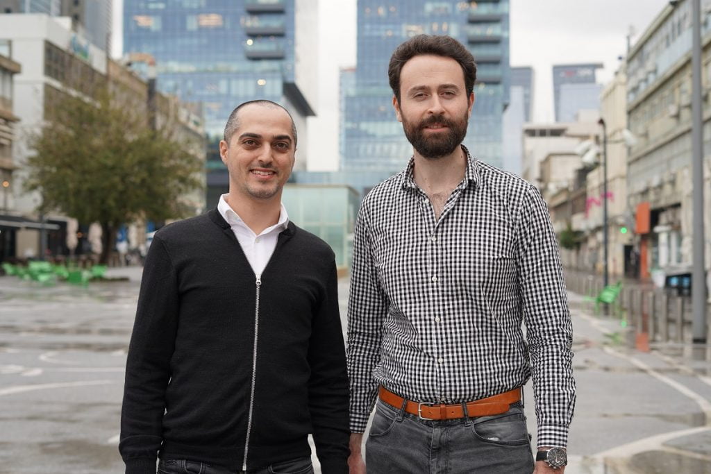 Tastewise founders Alon Chen, left, and Eyal Gaon, right. Photographer Omer Kalderon