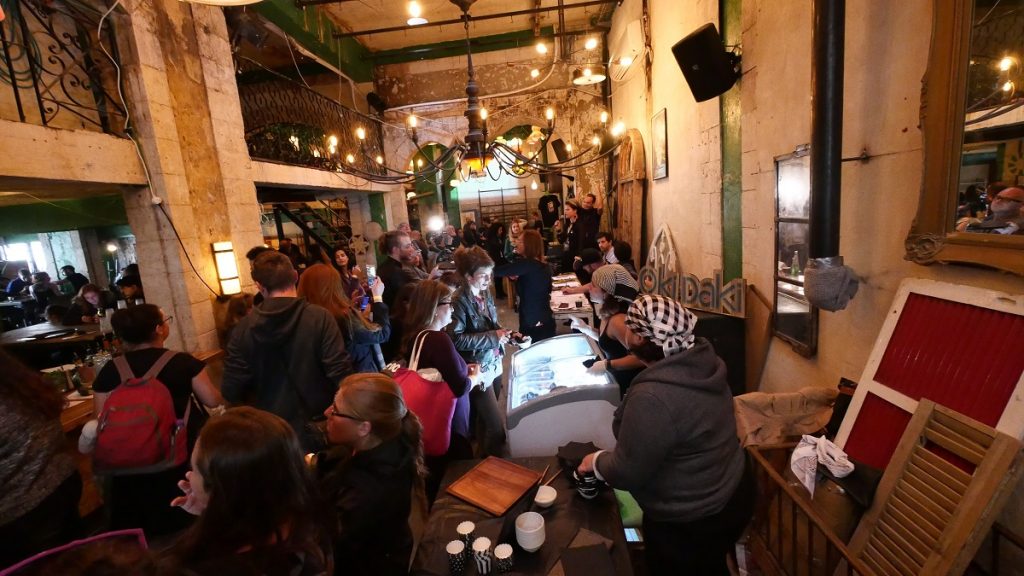 The Black Food Festival at Jaffa's Cuckoo's Nest. Photo by Krisztian Toth/Black Food Festival