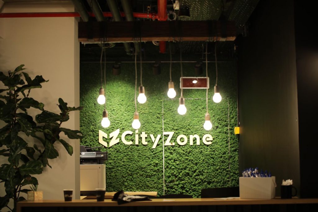 CityZone's offices at Atidim Park. Photo by Omer Hacohen
