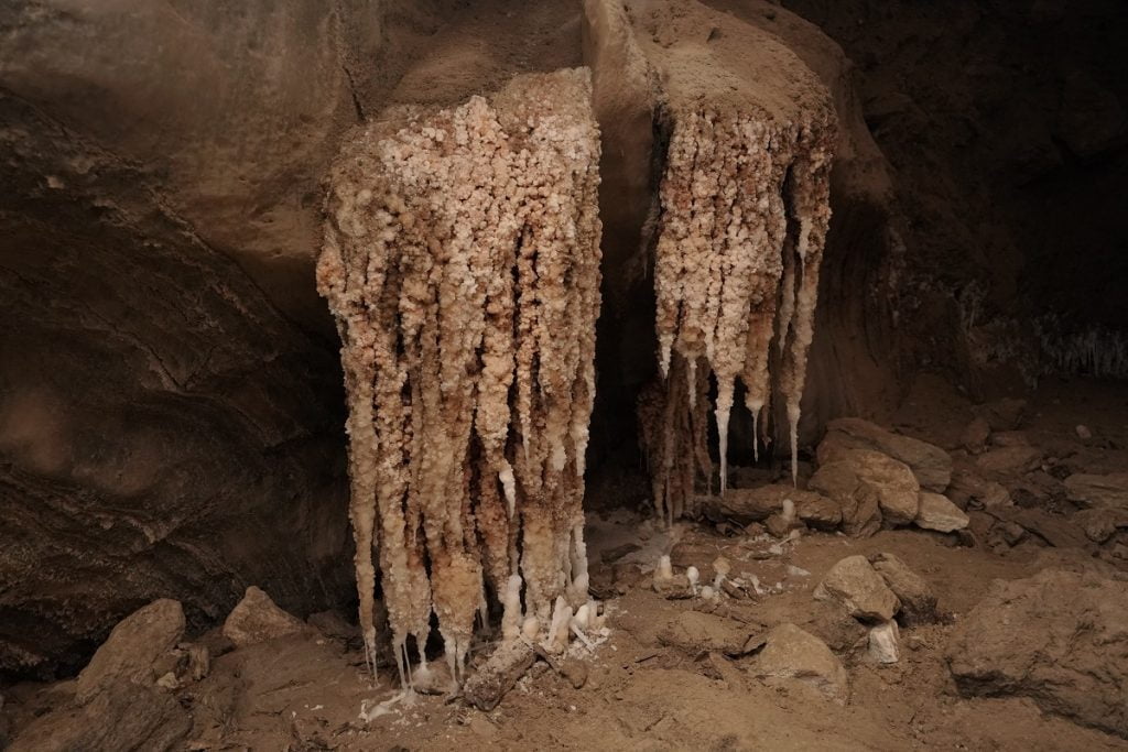 Salt cave discovered near the Dead Sea. Photo by Ruslan Paul
