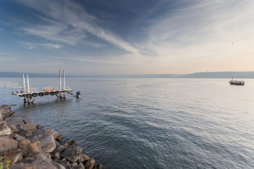 A view of the Sea of Galilee in northern Israel. Deposit Photos