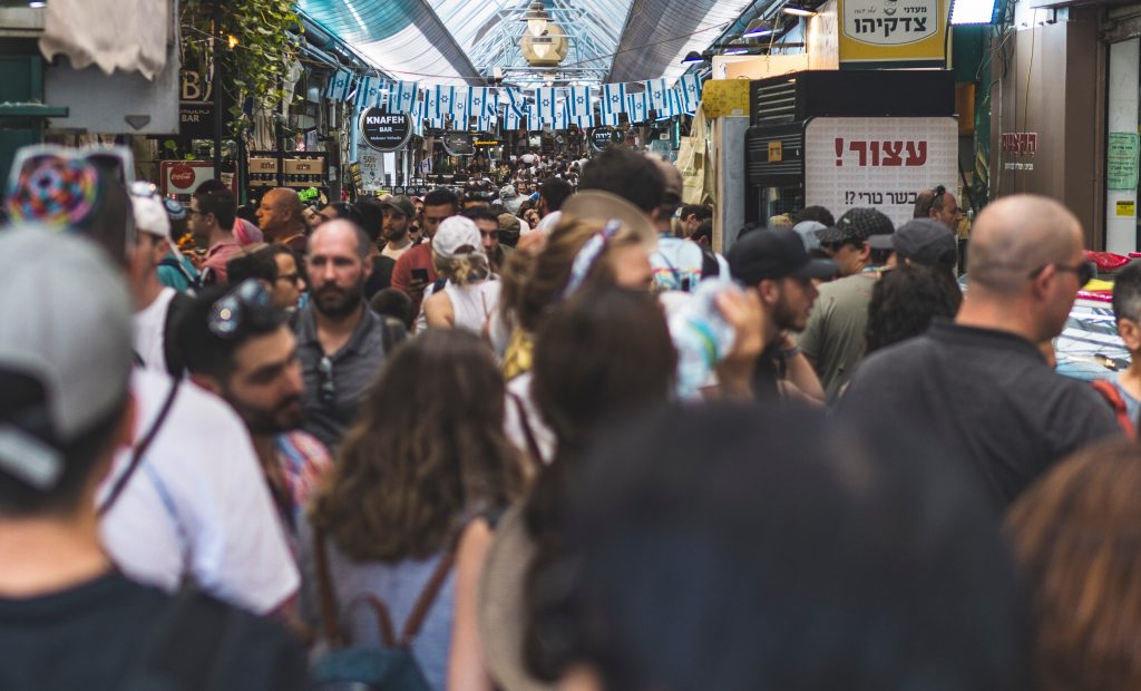 Mahane Yehuda Market in Jerusalem. Photo by Yanny Mishchuk on Unsplash
