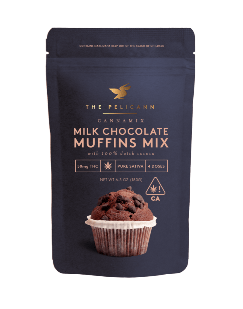 Chocolare muffins mix from Cannibble's brand The Pelicann. Courtesy