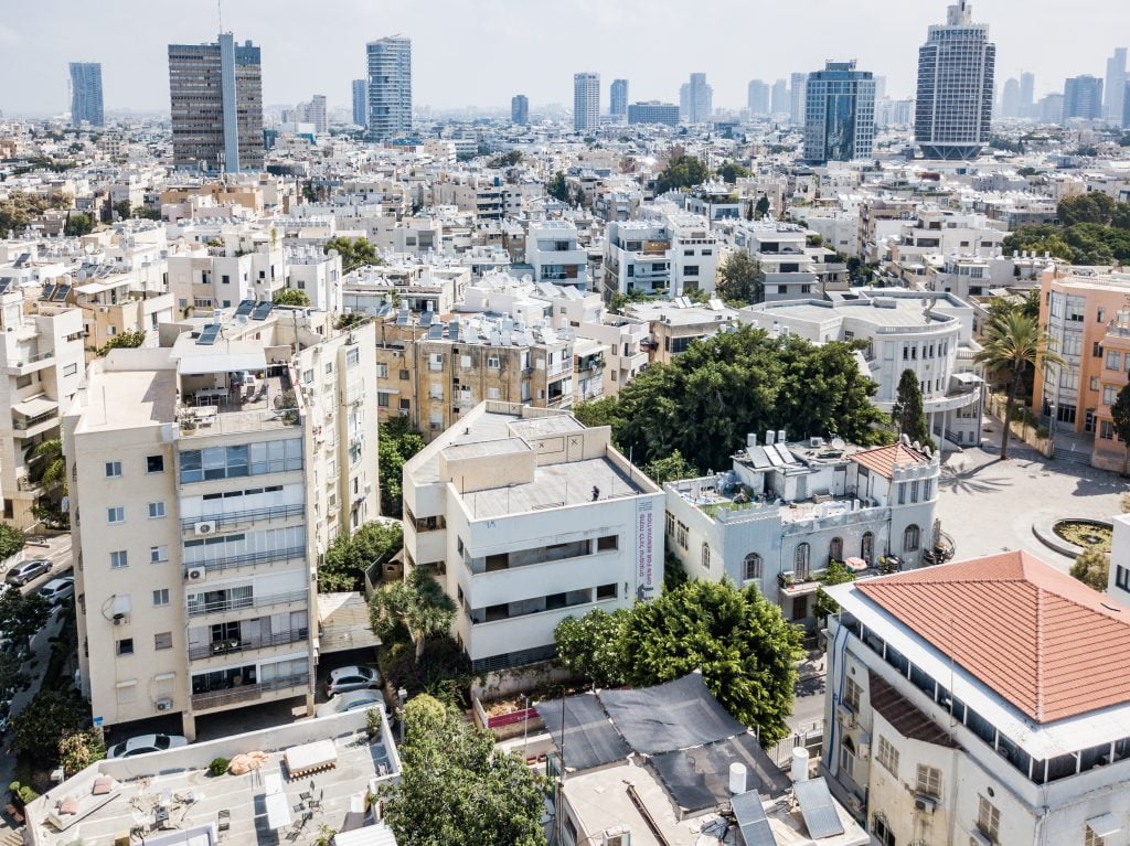 The White City from above. Photo by Barak Brinker