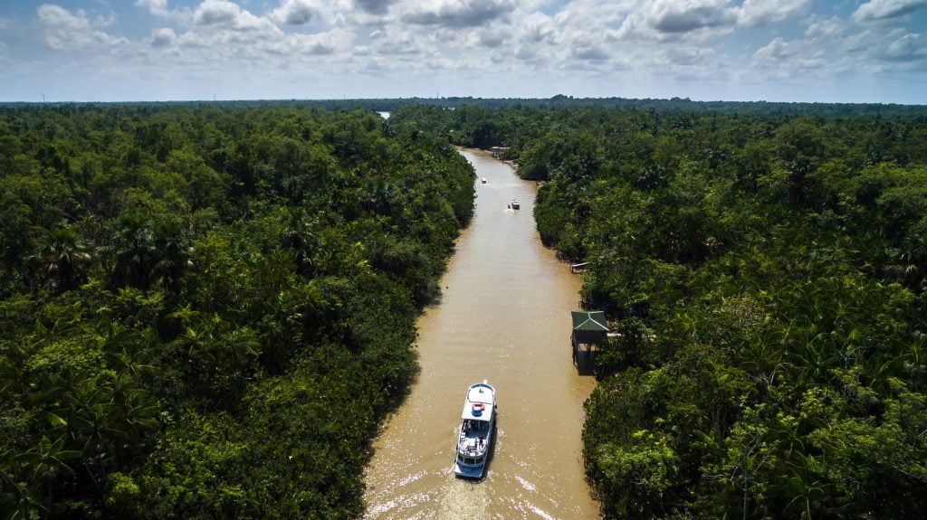The Amazon river. Deposit Photos