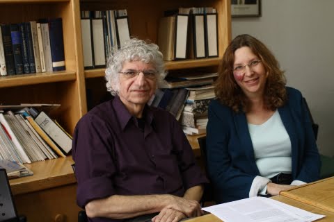 Prof. Zvi Livneh and Dr. Tamar Paz-Elizur of the Weizmann Institute. Courtesy
