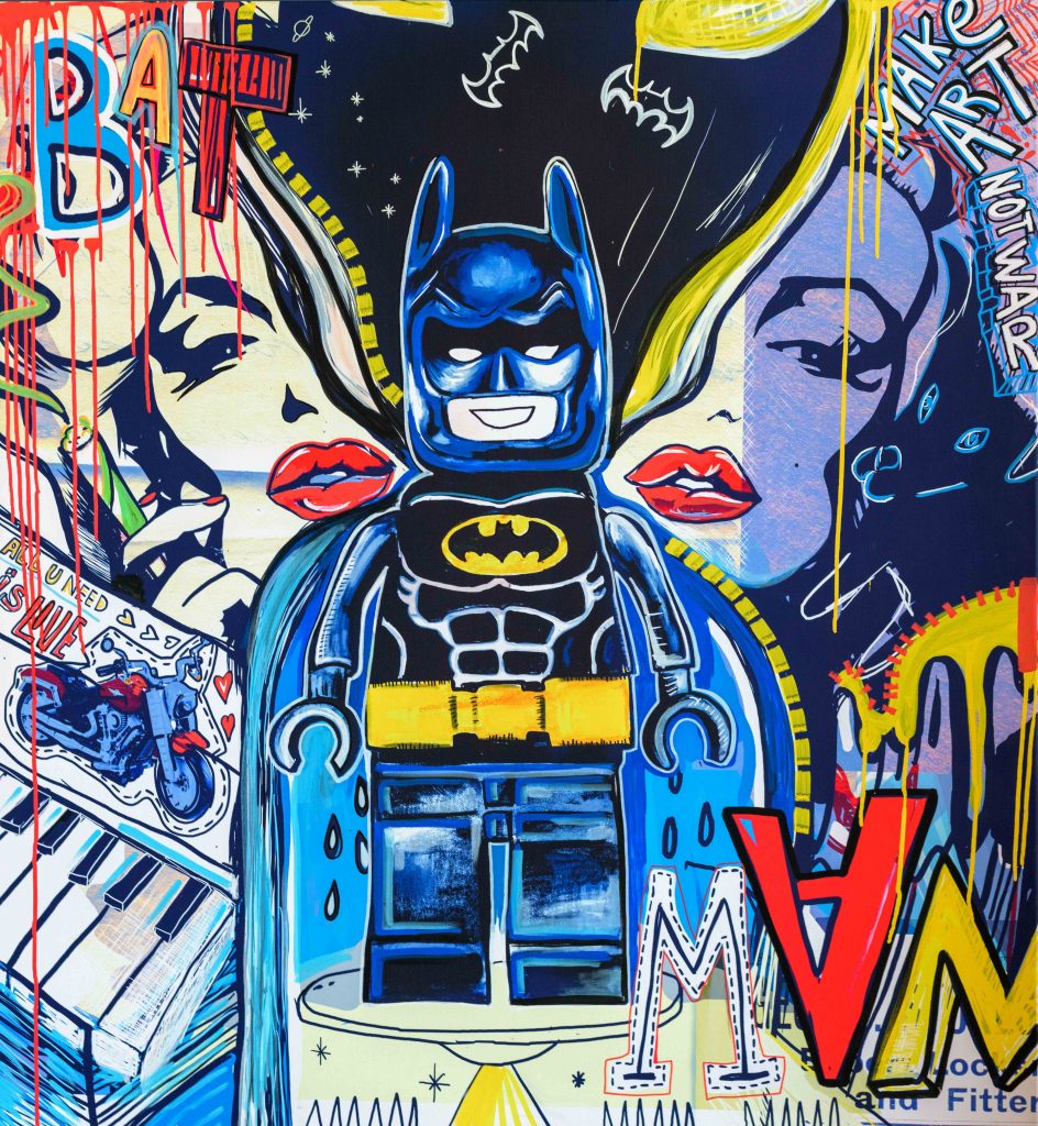 Batman artwork by Katia Grishevsky. Courtesy