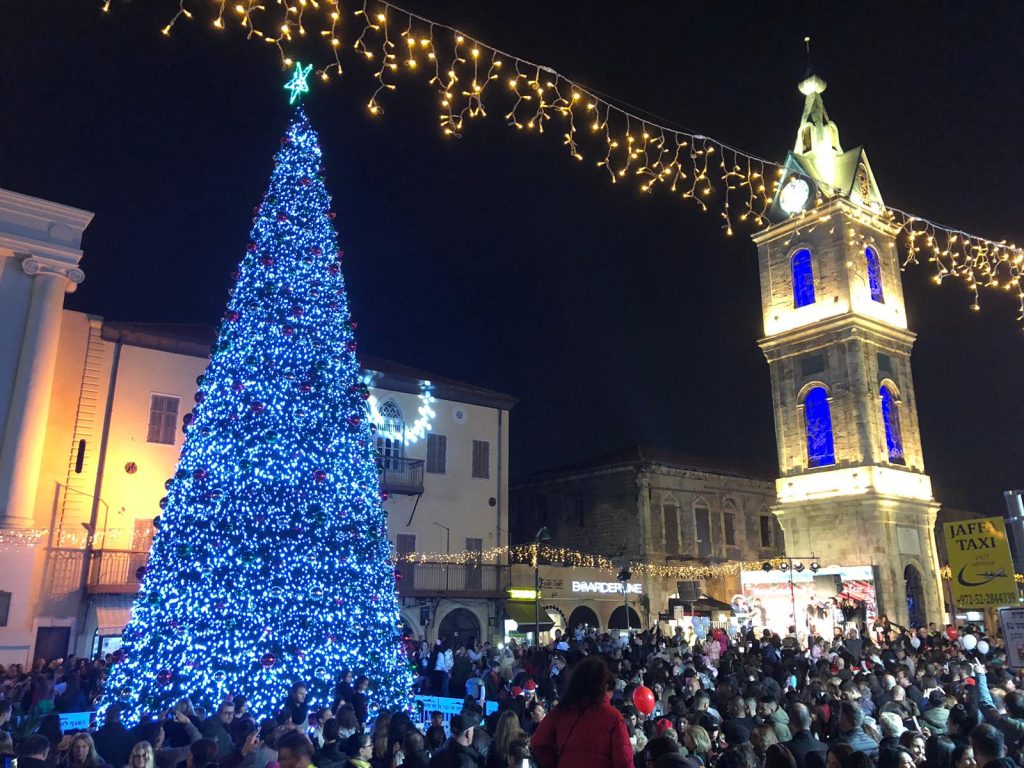 Christmas in Jaffa. Photo: Tel Aviv Municipality