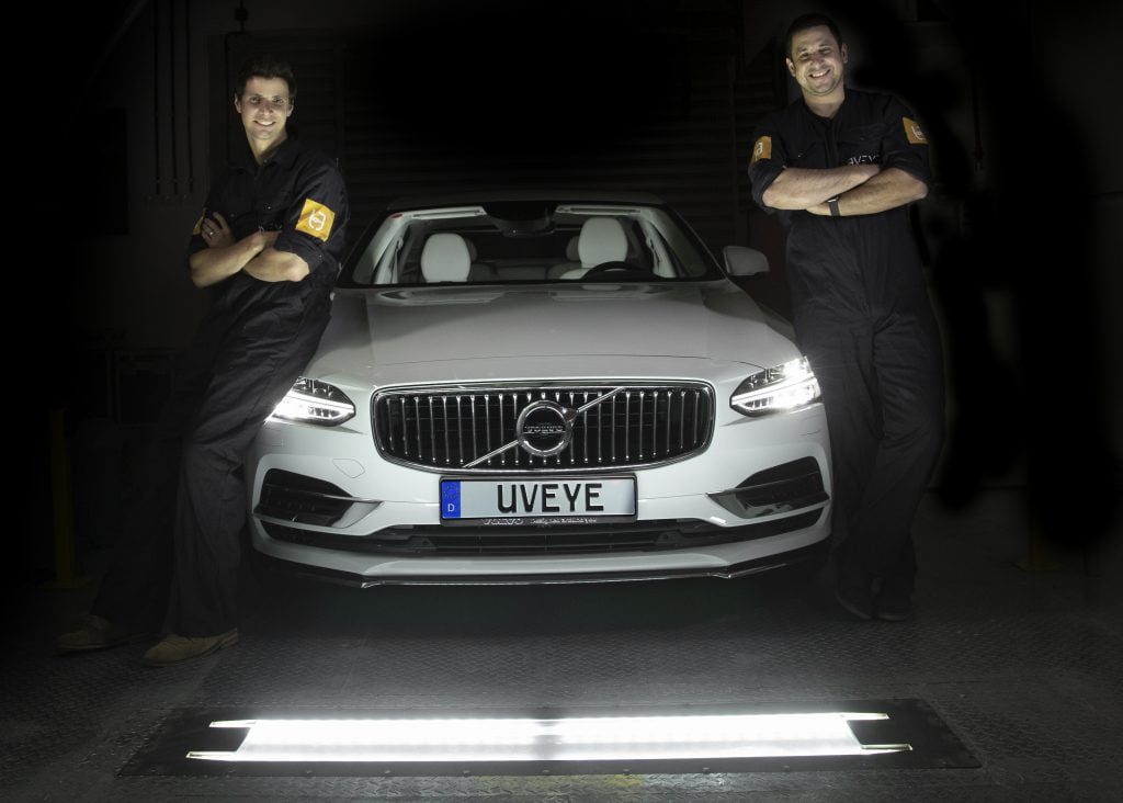 UVeye co-founders: CEO Amir Hever, left, and COO Ohad Hever, right. Courtesy