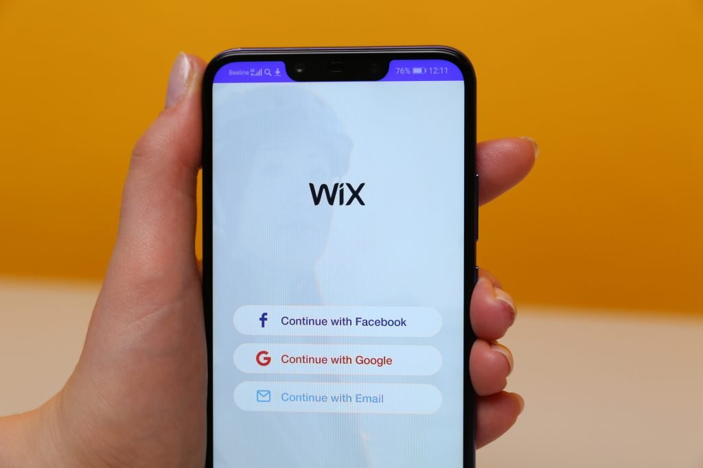Wix app. Deposit Photos