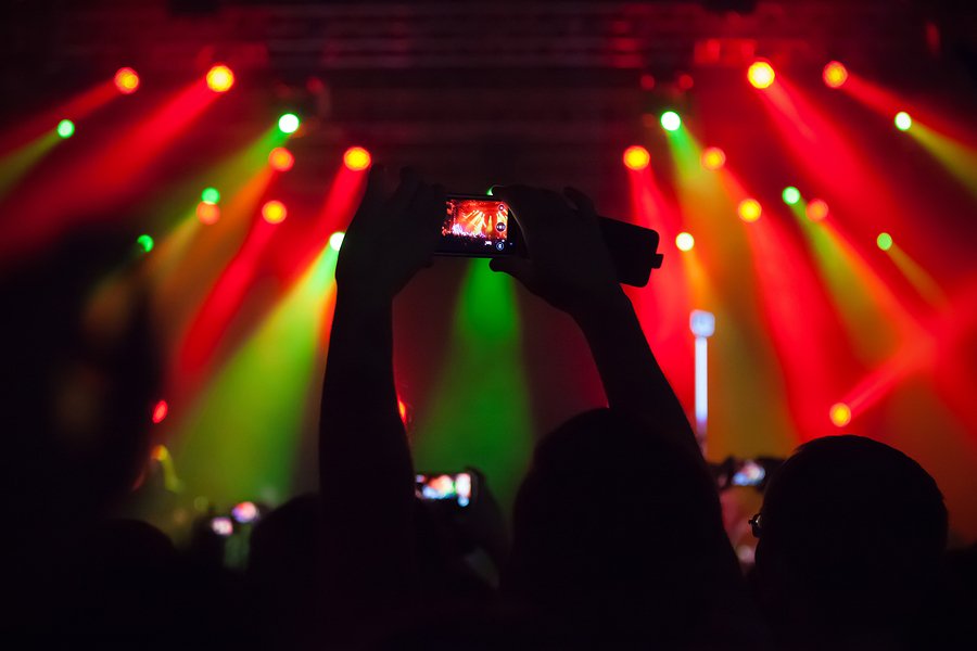 People At Concert Shooting Video. Courtesy