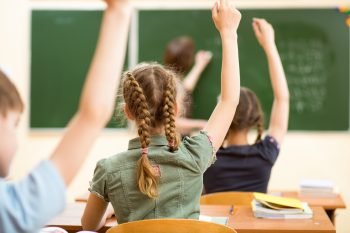 School Children In Classroom