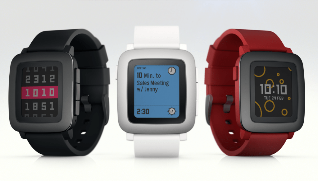 pebble time watch