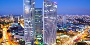 Tel Aviv Night Azreli High Rise via Innovationis Everywhere Website