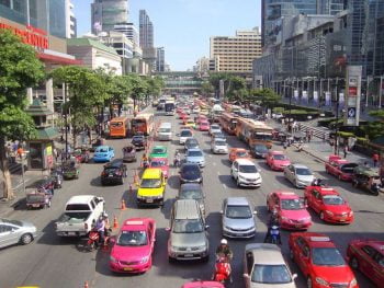 Traffic Jam in Bangkok via Sky 269/WikiCommons