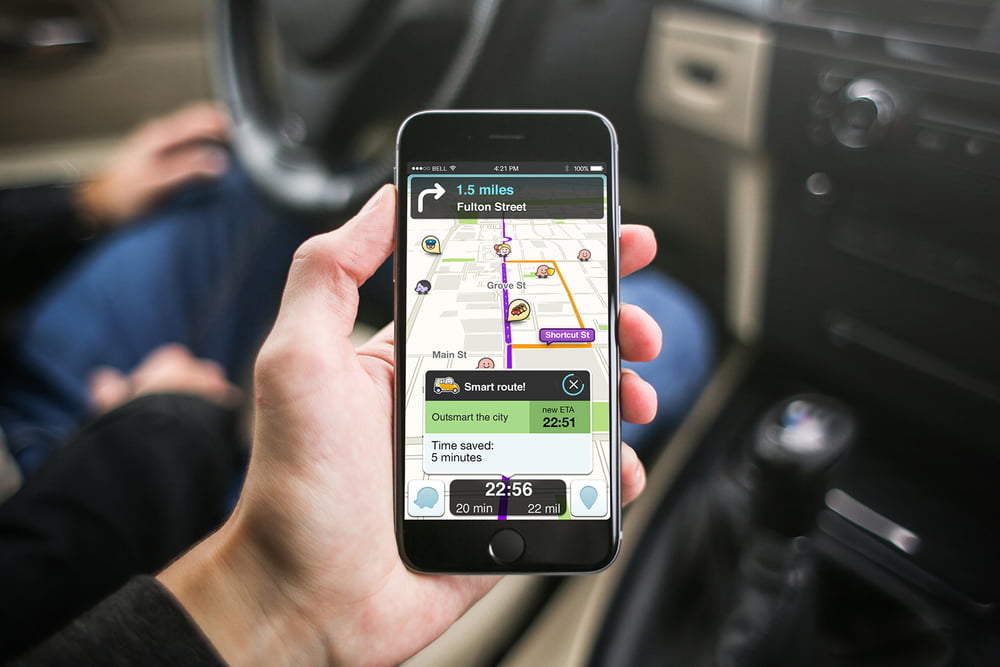 waze carpool google navigation. Courtesy of Waze
