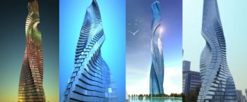 Dubai Tower. Courtesy of Dynamic Architechture Group