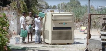 Water-Gen turns air into water (courtesy)
