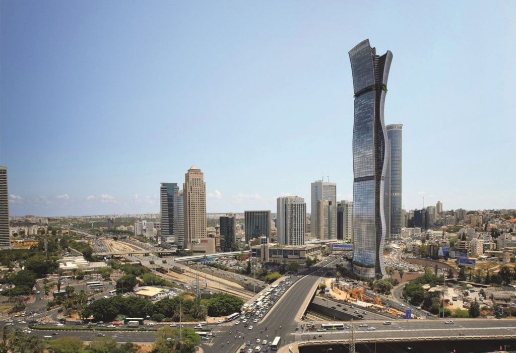 100-floor tower tel aviv by miloslavsky architects