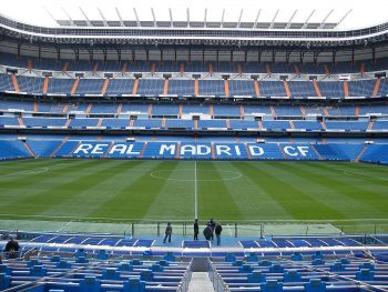 The Santiago Bernabeu Stadium in Madrid - Spain - Home of Real Madrid via Flickr