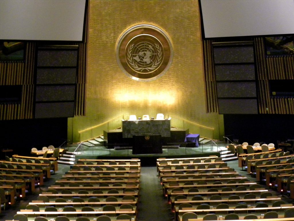 United Nations Assembly. Photo via JasonParis on Flickr