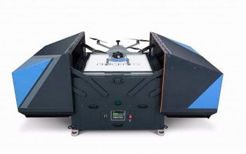 Percepto's Sparrow I drone system: the base station Courtesy