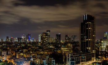 Tel Aviv skyline. Photo via Pixabay