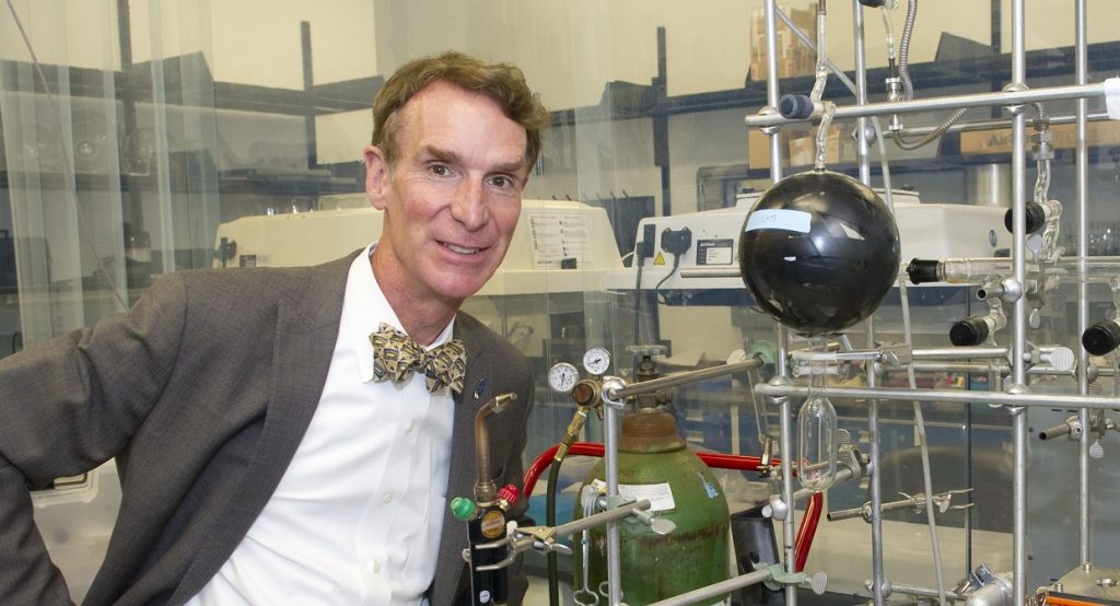 Bill Nye during a tour of Goddard Space Flight Center on September 8, 2011. Photo by NASA/GSFC/Bill Hrybyk on Flickr