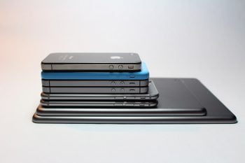 An illustrative photo of phones and tablets. Pexels