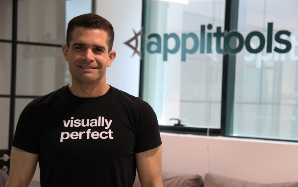 Applitools c-founder Adam Carmi. Photo by Eilon Yehiel