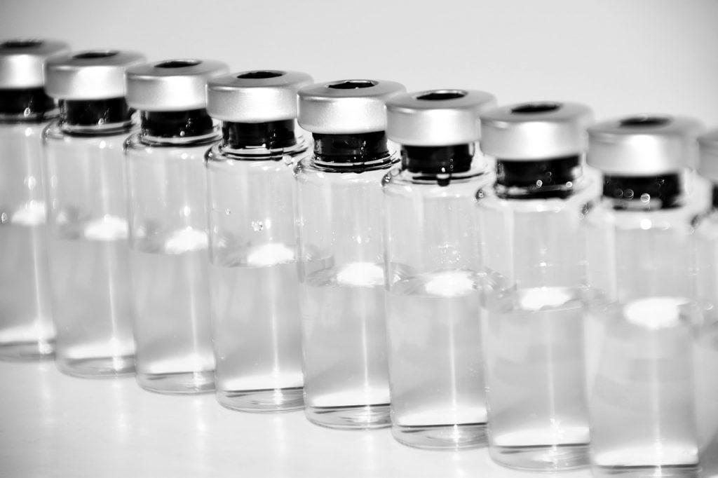 An illustrative photo of vials. Pixabay