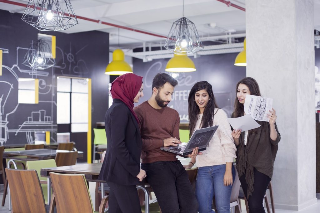 The Connect Tech Hub in Rawabi in the West Bank, June 2018. Courtesy of the Connect Tech Hub