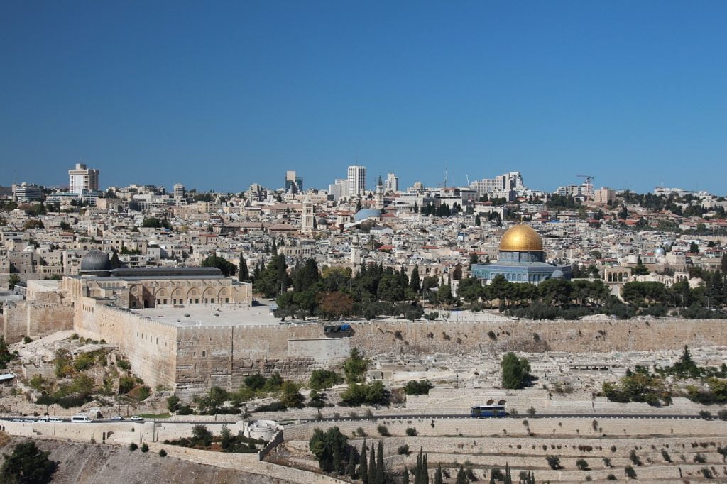 Jerusalem. Photo via Pixabay